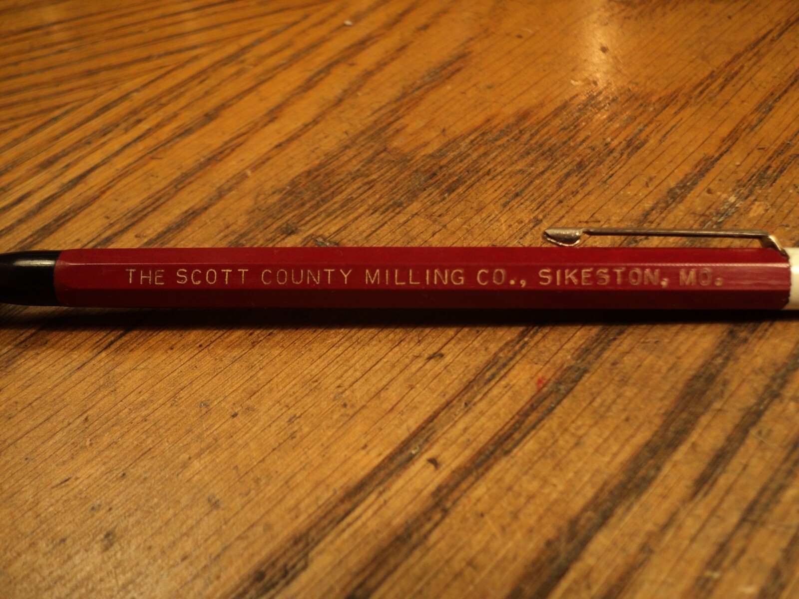 Vintage Autopoint Mechanical Pencil Scott County Milling Co 5-11/16″ Long USA