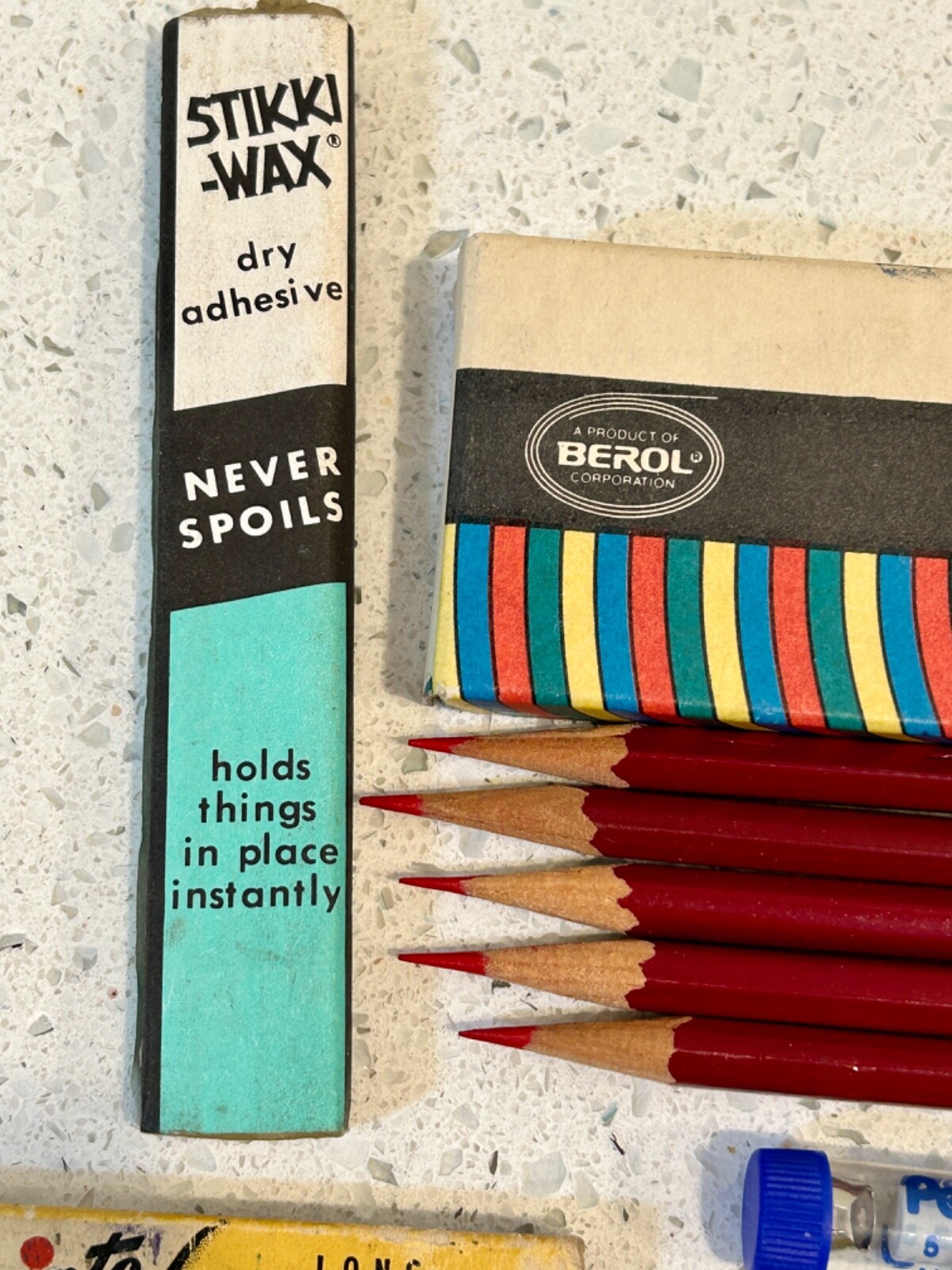 Pentel 0.5mm Hi-Polymer & Super Refill Pencil Leads 6 Full Tubes in Orig. Box