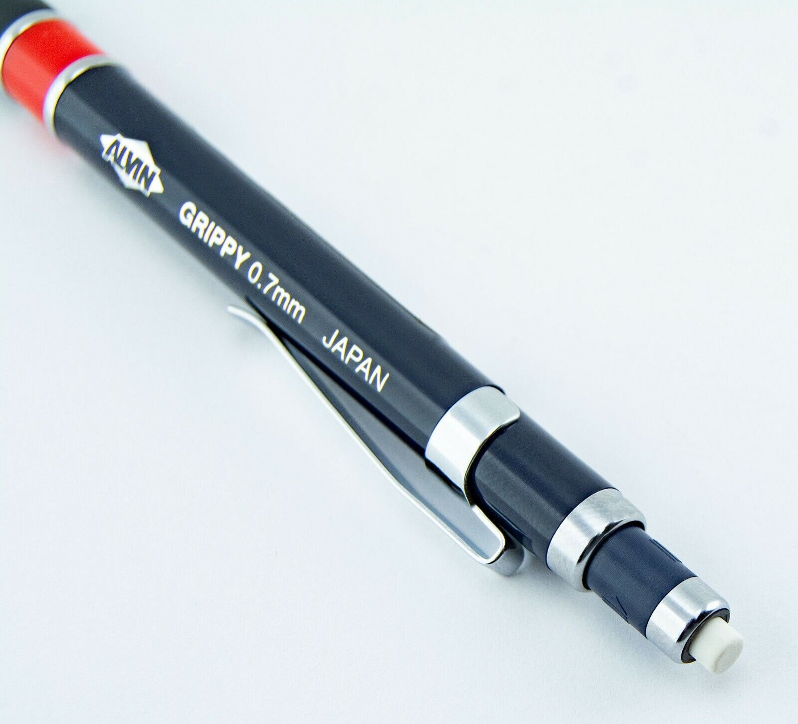 New Alvin Grippy 0.7mm AGP7 Mechanical Pencil Made in Japan Smooth Soft Grip NOS