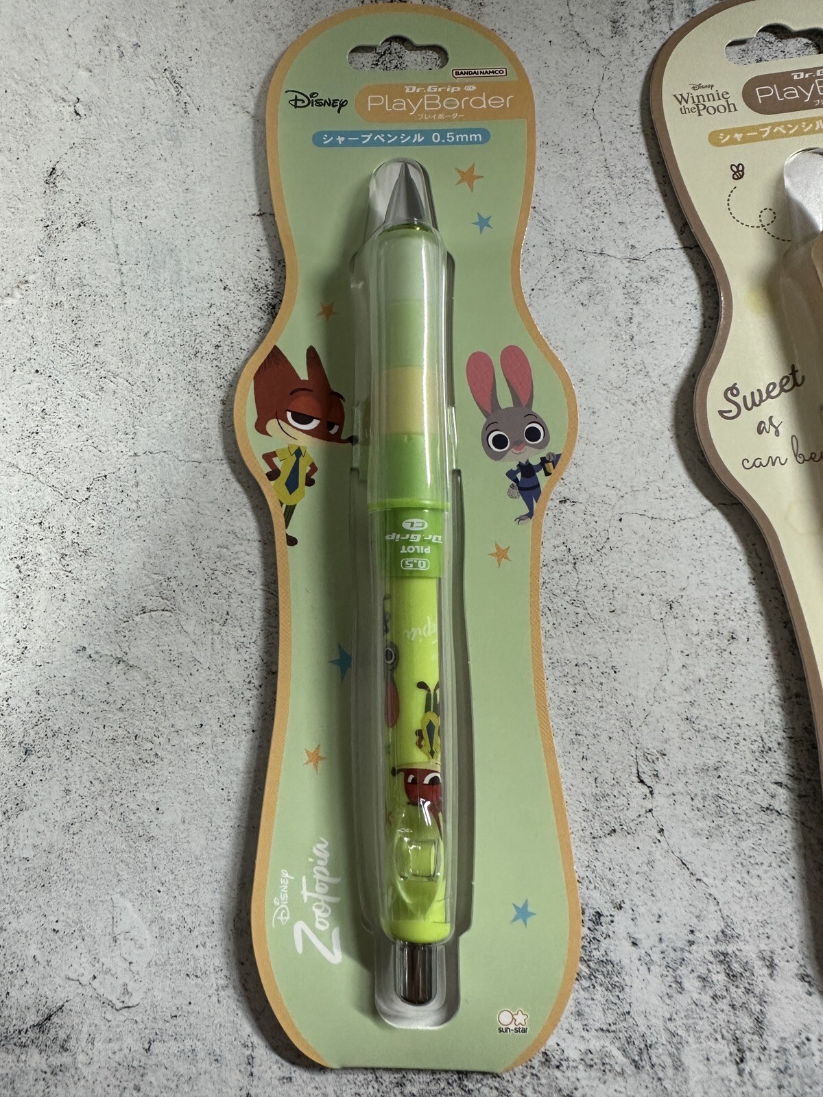 Pilot Dr.Grip Playborder 0.5mm Set Of 4 Disney New Mechanical Pencil
