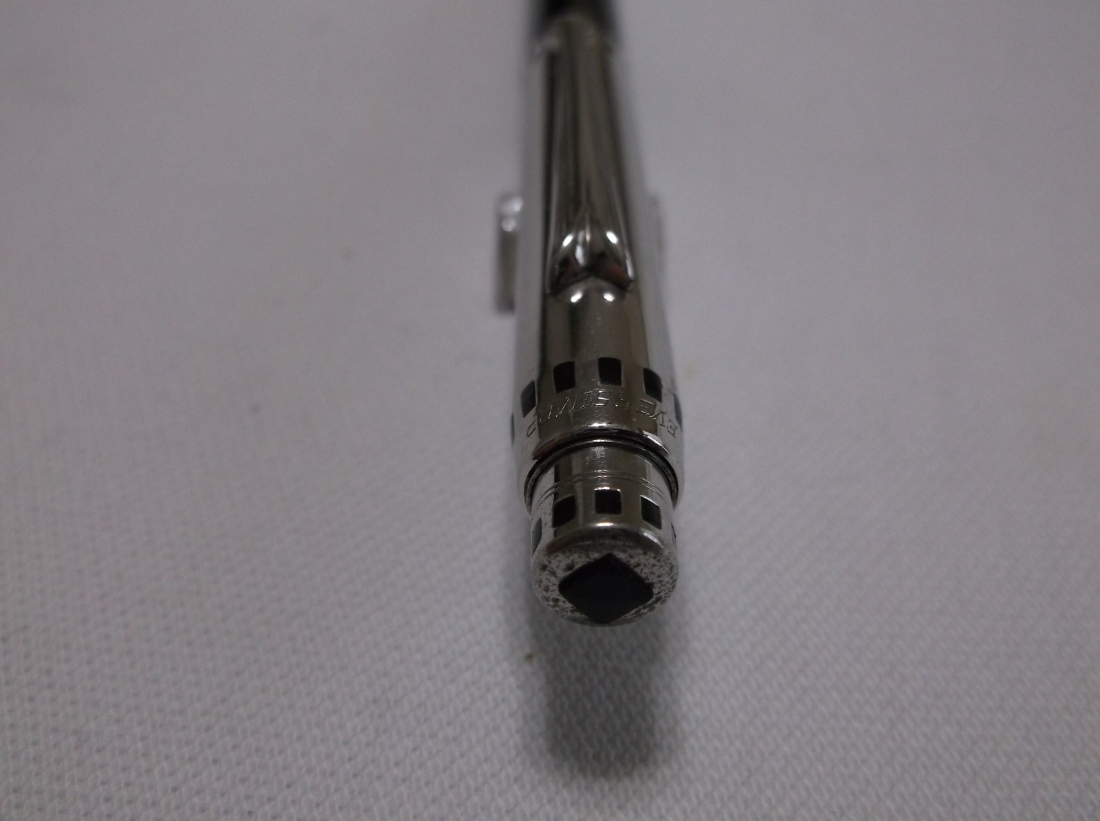 VINTAGE WAHL EVERSHARP CORONET BLACK / CHROME REPEATER PENCIL / 1.18 mm LEAD
