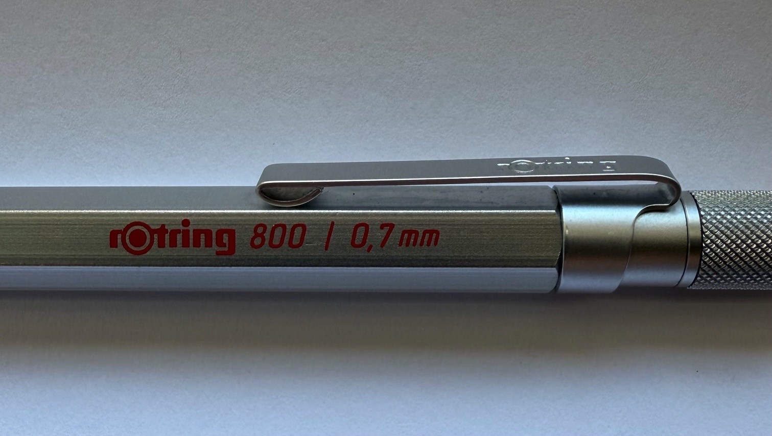 Rotring 800 Retractable Mechanical Pencil 0.7 mm Silver 2021 Vintage