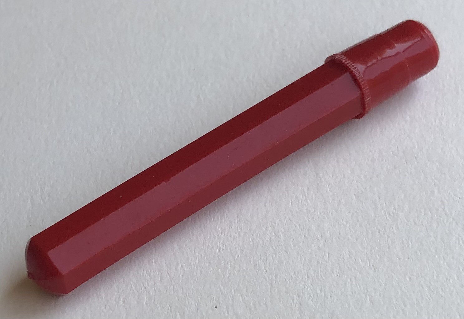 Vintage WEAREVER Mechanical Pencil Lead Red 1.18mm NOS 12pk Bakelite Tube USA