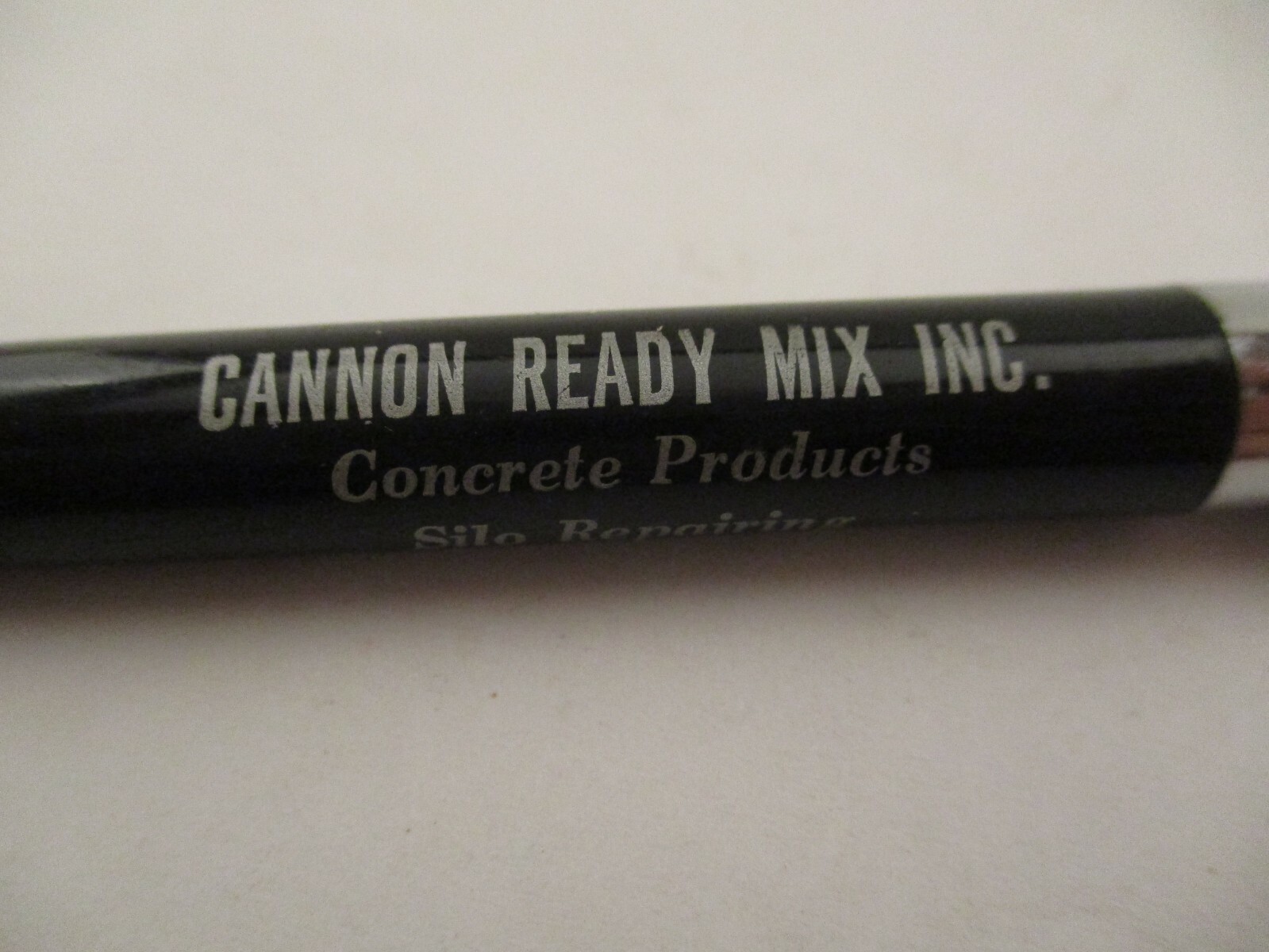 c1950s Vernon Mechanical Pencil Cannon Ready Mix Concrete Cannon Falls Minnesota