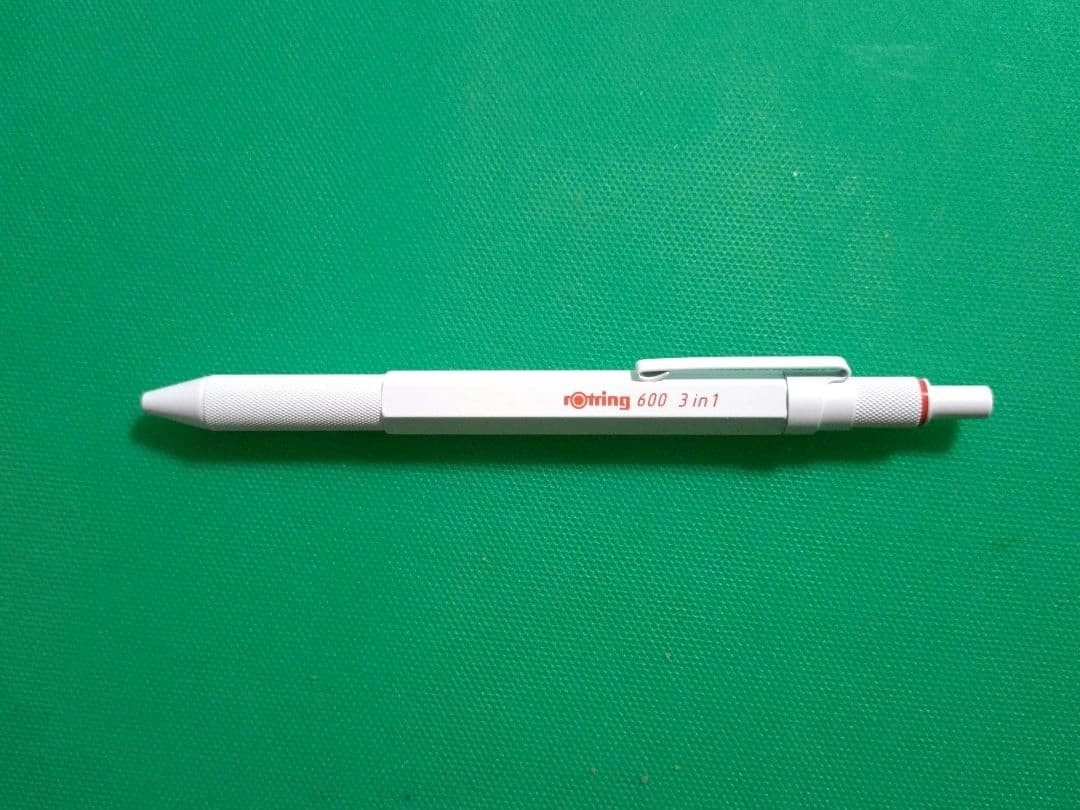 Rotring Composite Writing Instrument Rotring 600 3in1 White