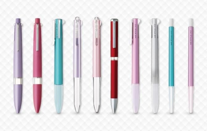 Mitsubishi Pencil 3-color holder body, metallic pink