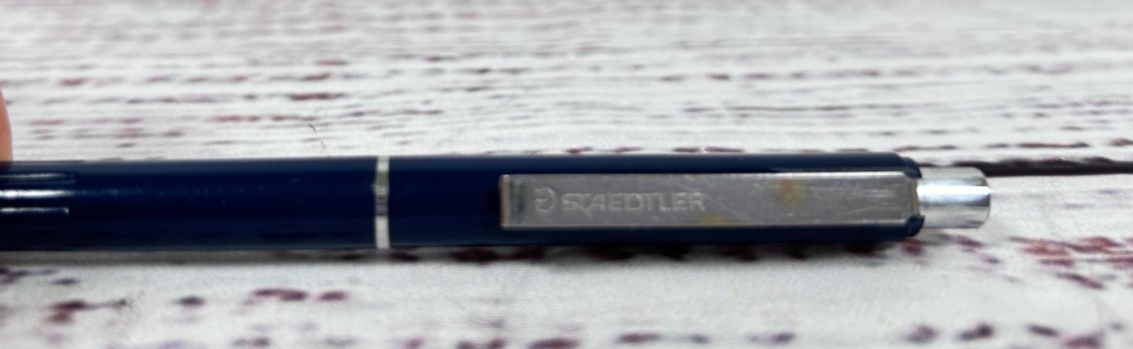 Vintage Staedtler Retro 0.5 Double Push Mechanical Pencil Lot Dark Red Blue