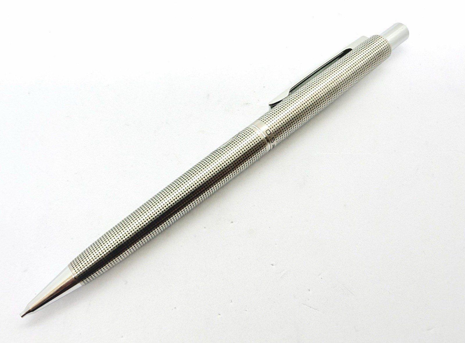 pilot Japan Mechanical Pencil Etched black dots 0.5mm Etching Full Metal