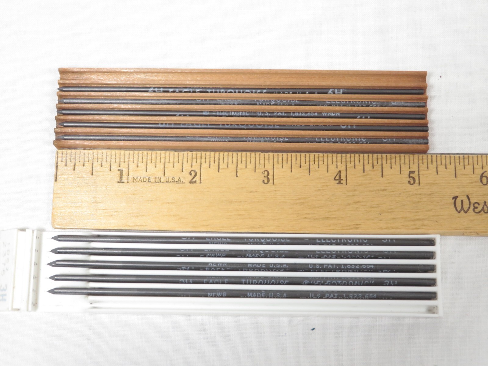 Vintage Eagle Turquoise Drawing Leads Variety Lot for Mechanical Drafting Pencil