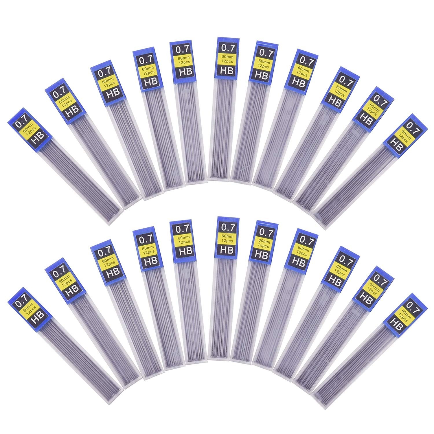 Morepack 840 Pieces Lead Refills,0.7 mm HB,Break Resistant Mechanical Pencil …