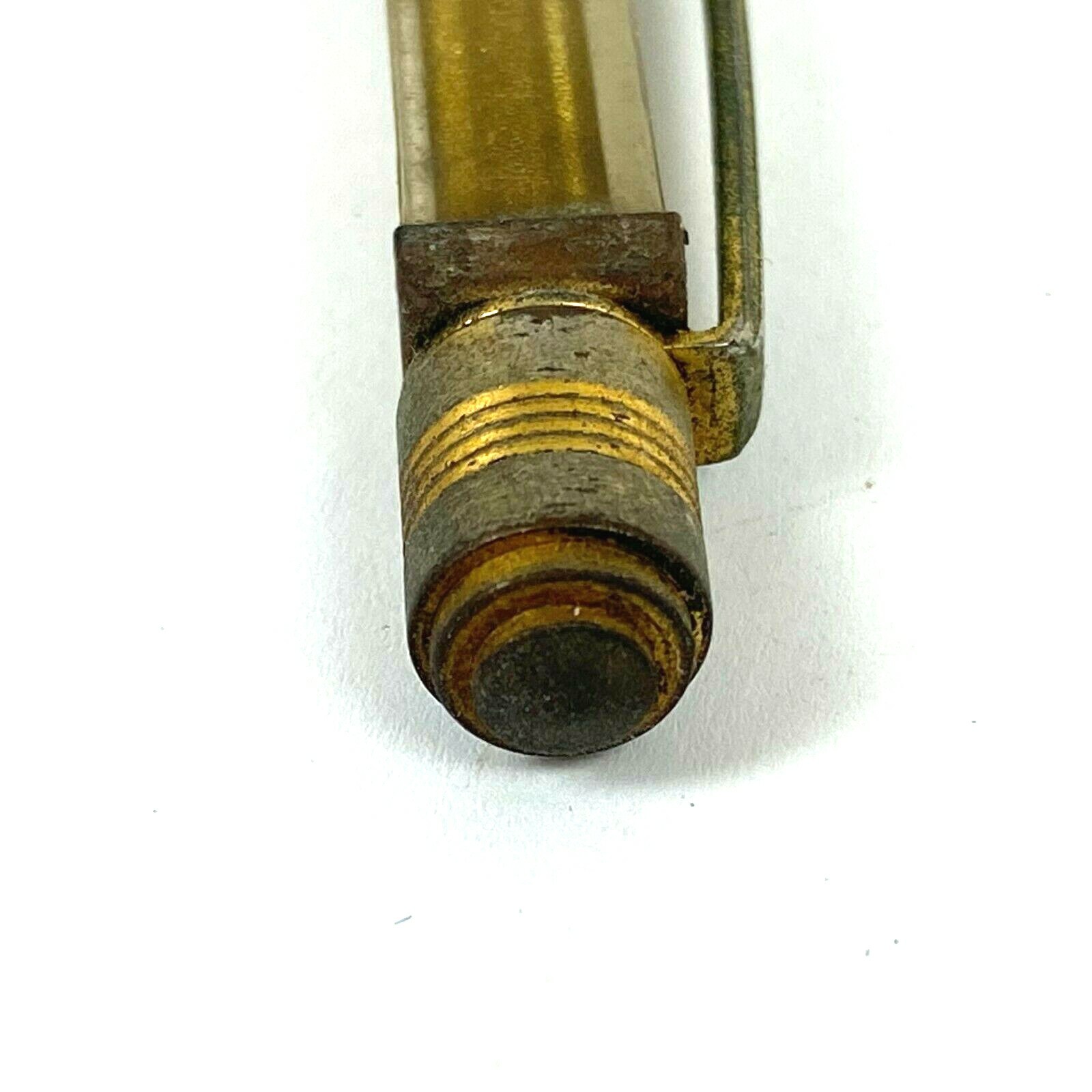 Jaffee Cotton Lucite Mechanical Pencil HA-WI-AN Square Advertising 1949 Vintage