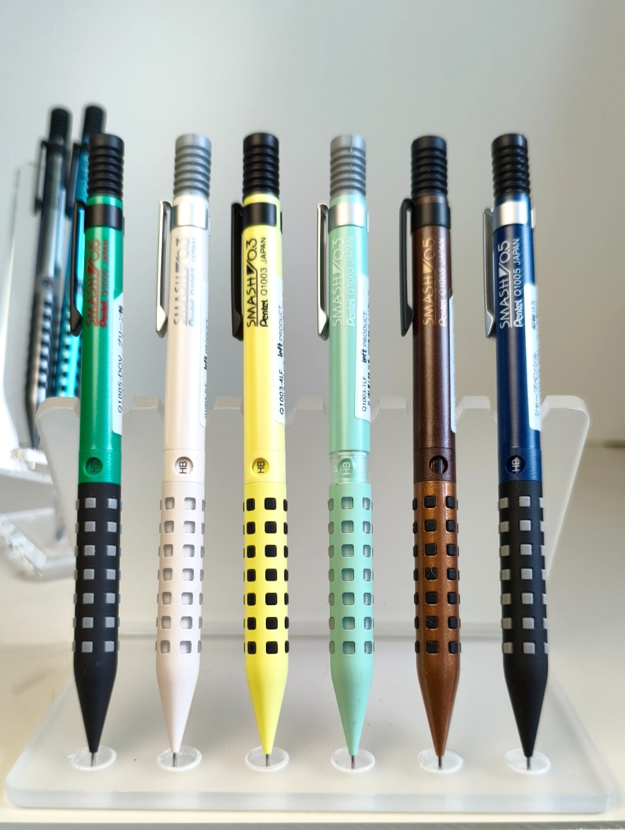 Pentel Smash Kitera Shoji Loft Diamond Limited 8 Pencil Special Set Japan