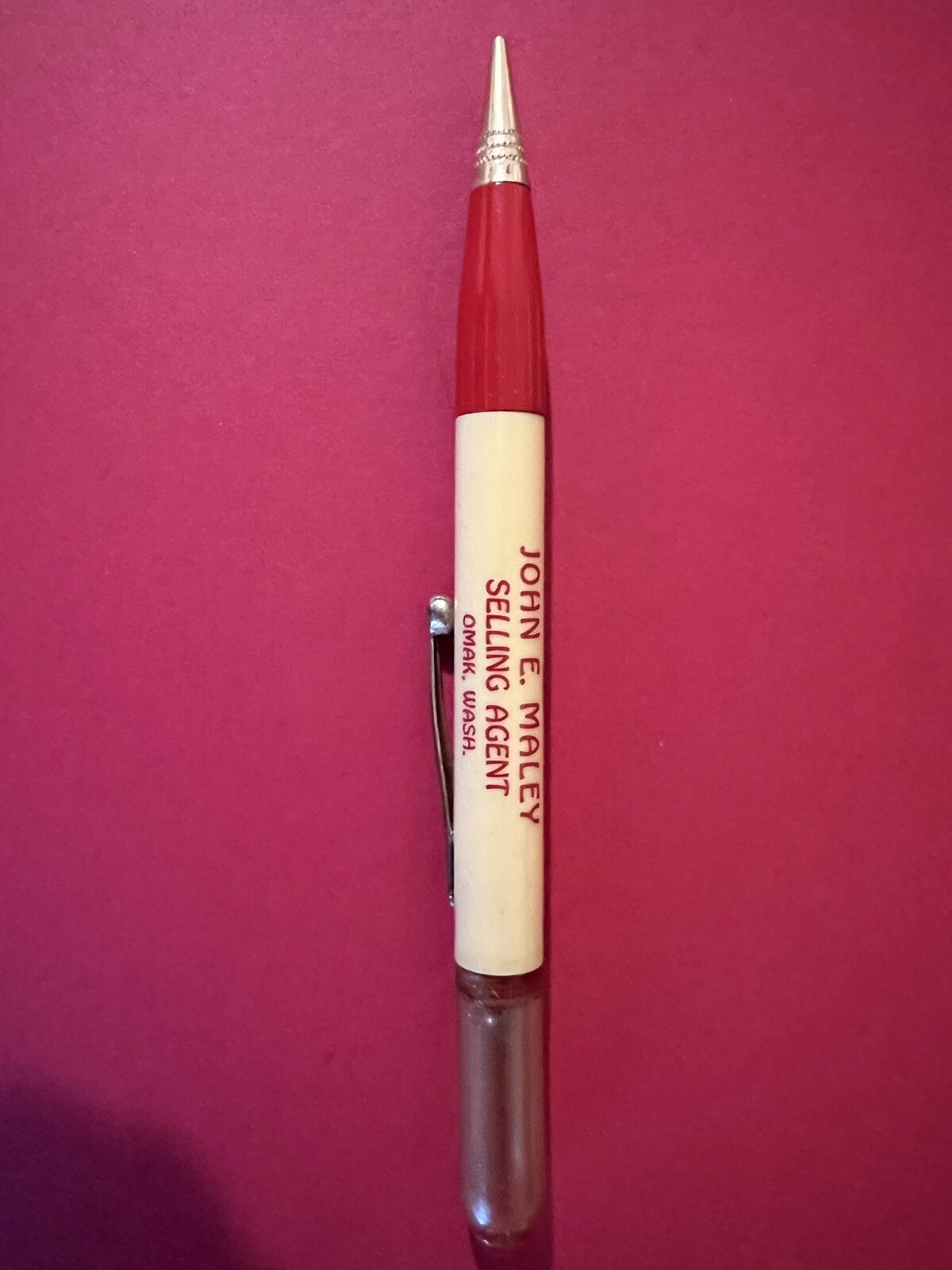 Shell Motor Oil Advertising Mechanical Pencil Vintage Petroleum Industry Floaty