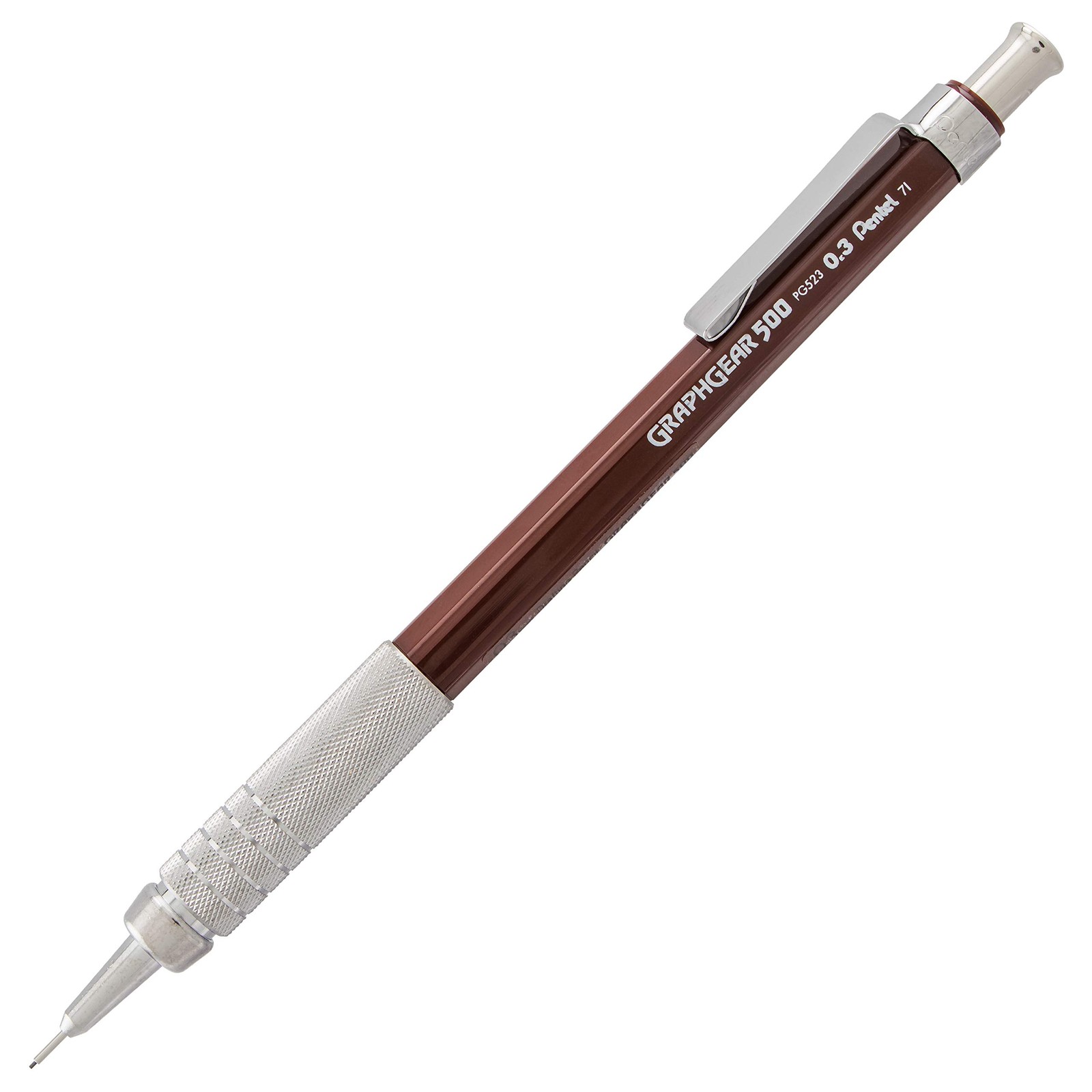 Pentel GraphGear 500 Mechanical Drafting Pencil, 4 Count (Pack of 1), Blue
