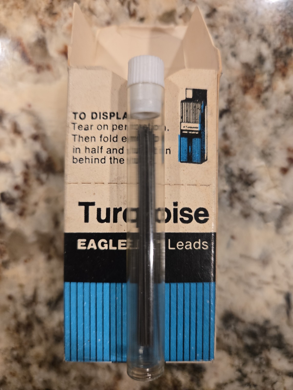 Turquoise Eagle Drawing Leds 3H 12 Per Pack