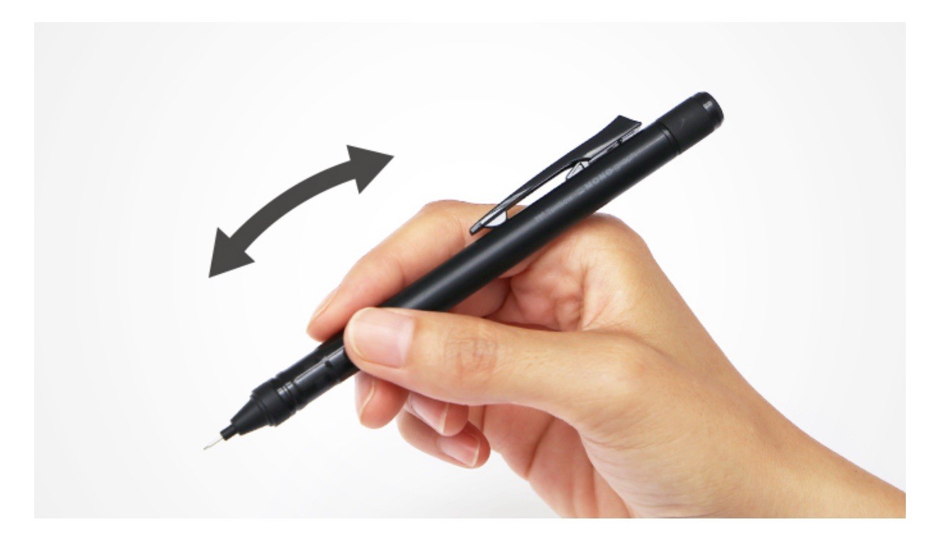 Tombow MONO Graph Tune 0.5mm Set Of 4 & eraser pad Mechanical Pencil New