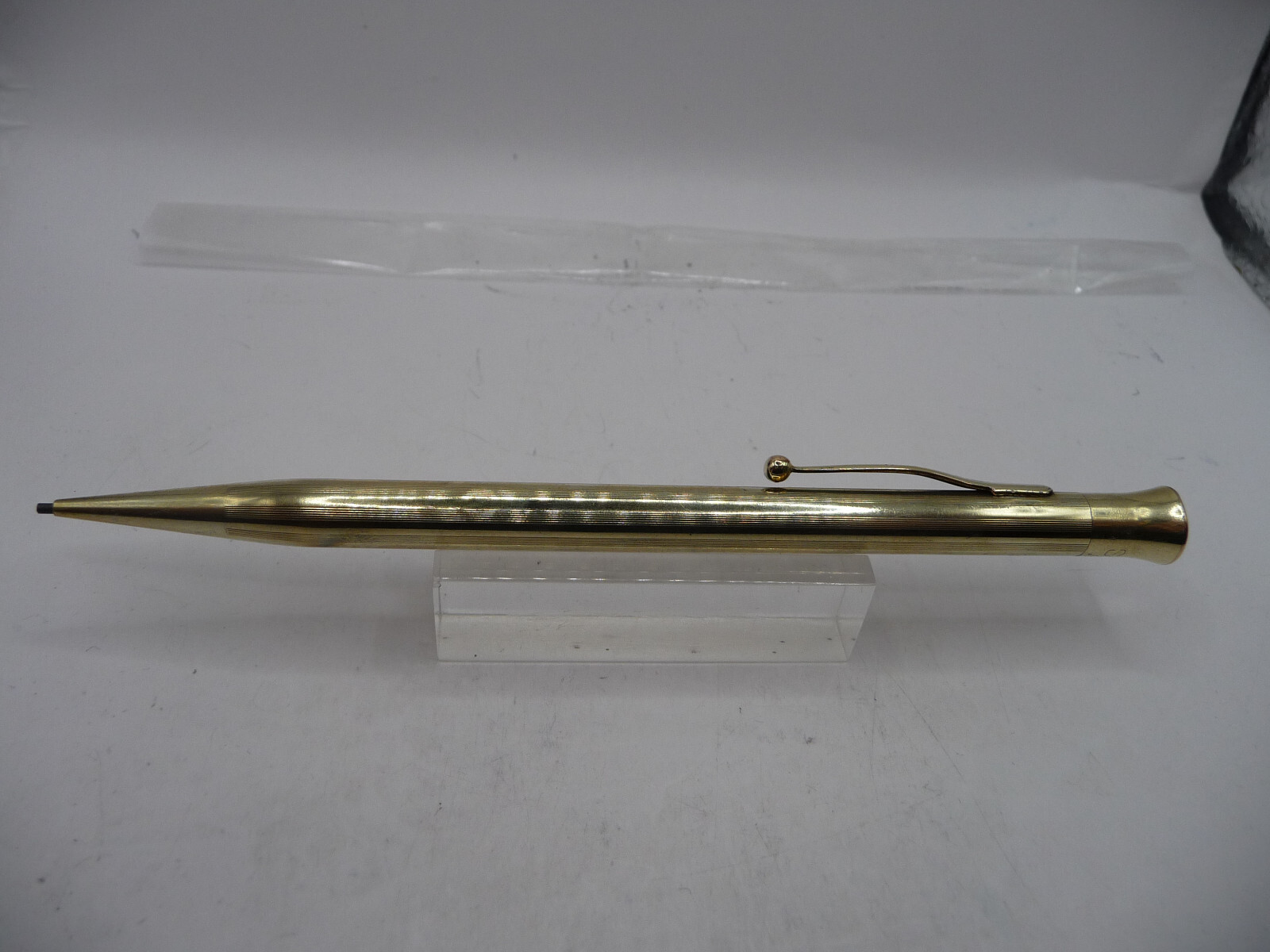 Sheaffer Vintage Gold Filled Lifetime Slender Pencil–working
