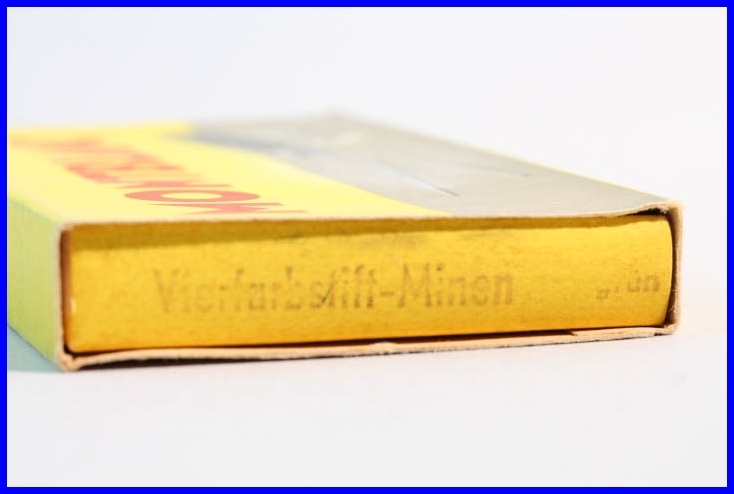GREEN 1.2 mm MONTBLANC PIX 25 mm lead pencil refills in original tube 1950ies