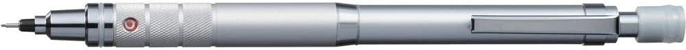 Uni Kuru Toga Roulette Model Auto Lead Rotation 0.5mm Mechanical Pencil Silver