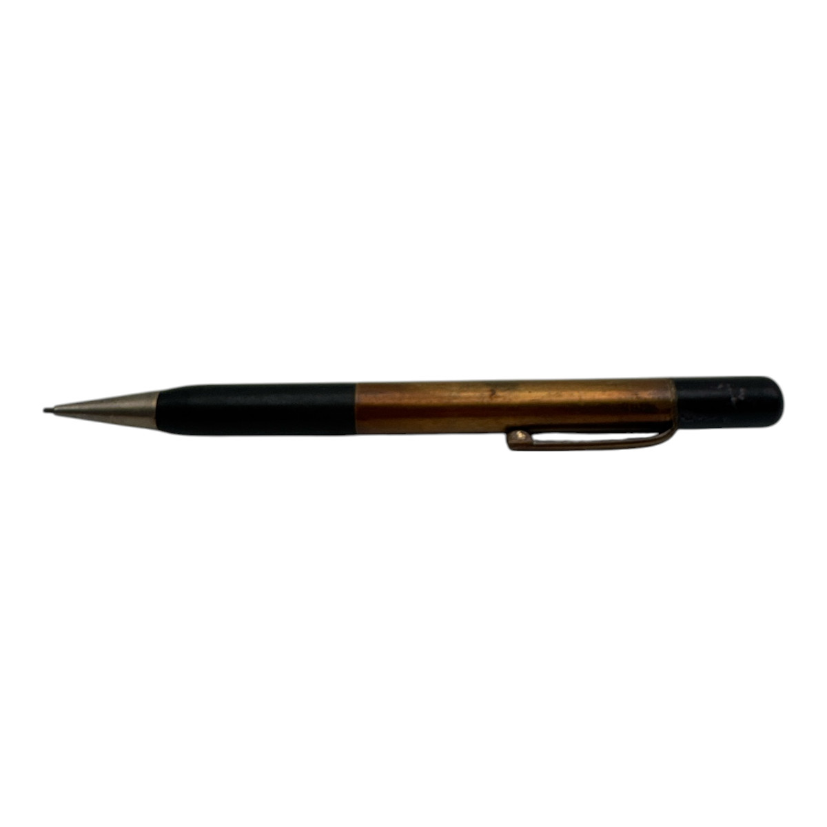 Vintage Jugo Pencilighter Gold Copper Black Lighter Mechanical Pencil