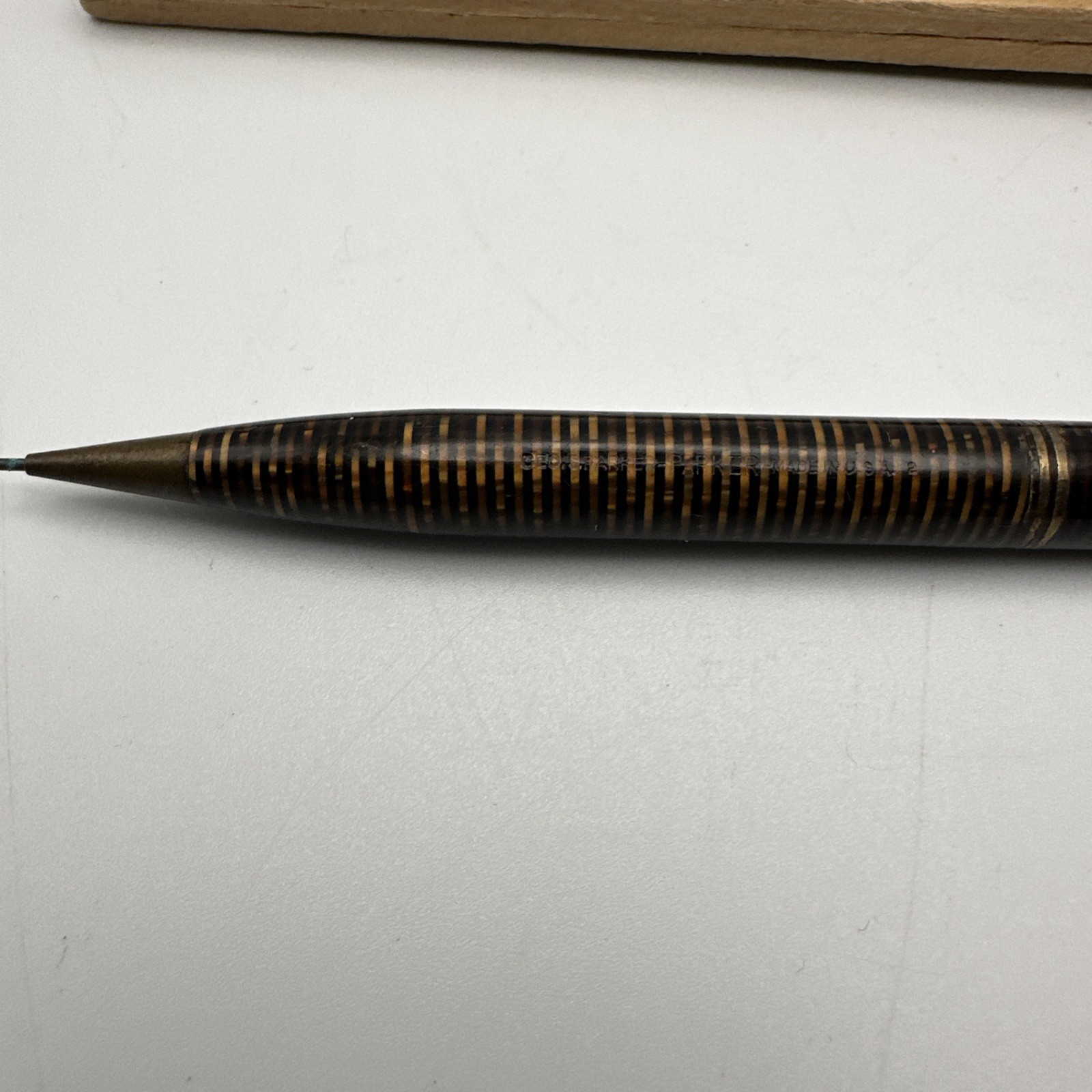Antique Parker Mechanical Depression Era Pencil, c1930s, w/ Pocket Clip 20