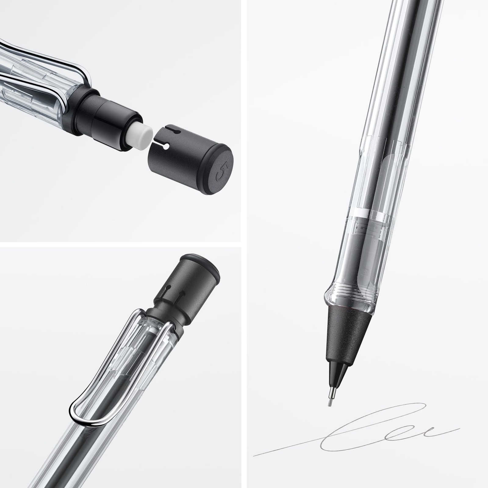 LAMY Safari Vista Pencil – Ergonomically designed mechanical pencil with a durab