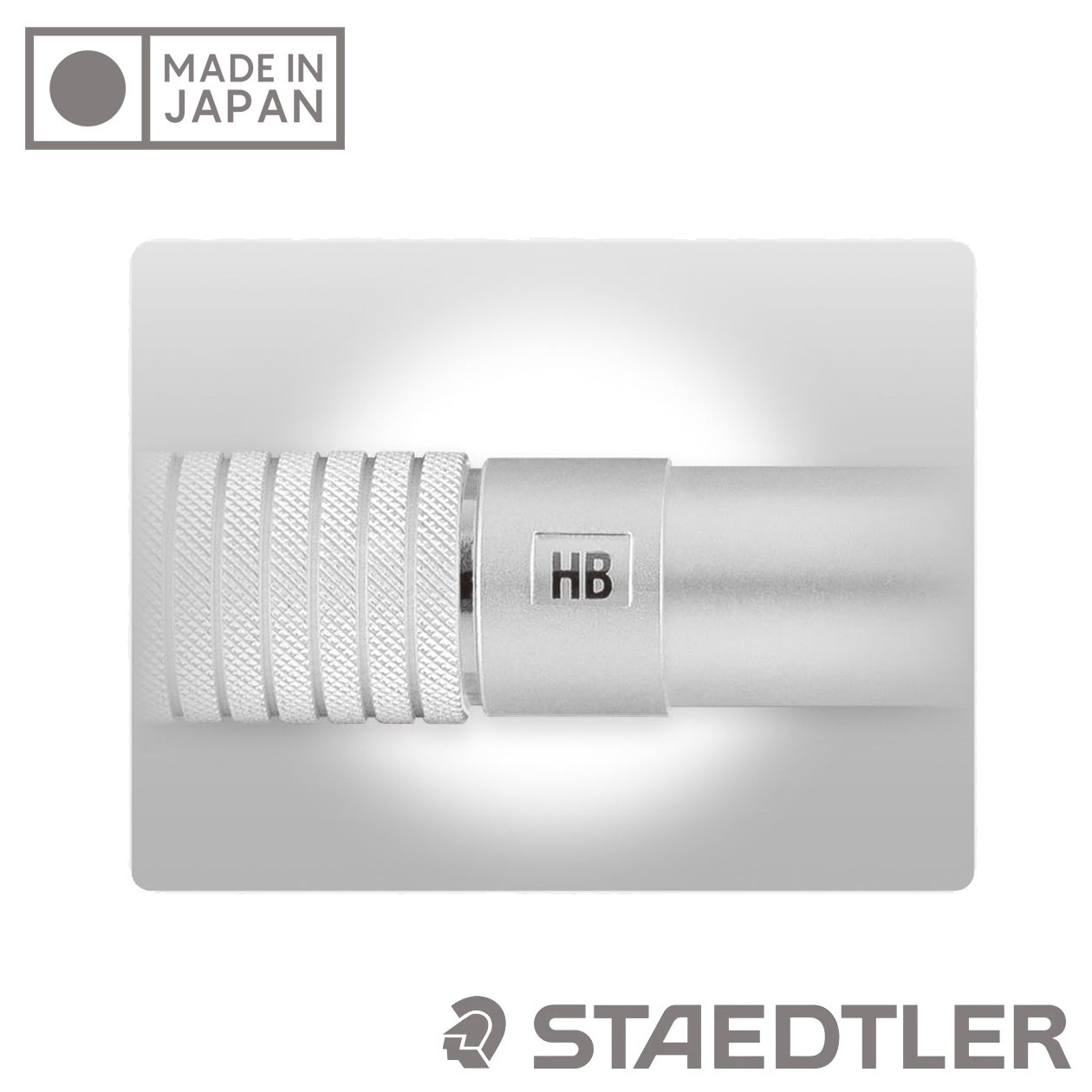 STAEDTLER Aluminum Pencil Holder Extender Knurled Grip 900-25 Made in Japan