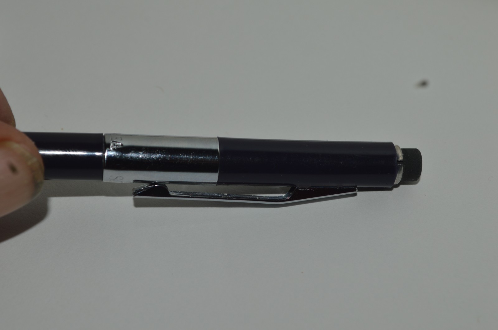 SCRIPTO P369 Mechanical Pencil 0.9mm Tu Tone Korea Black 1970’s New Old Stock