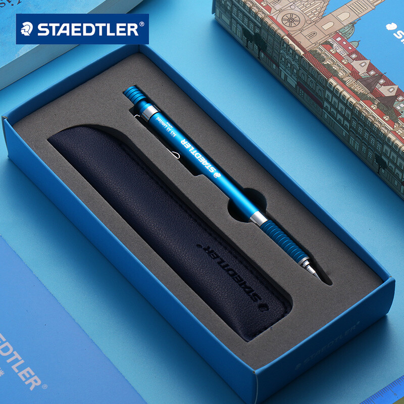 (Rare+++++) Staedtler Meister China Limited 0.5mm Mechanical Pencil Sky Blue NEW