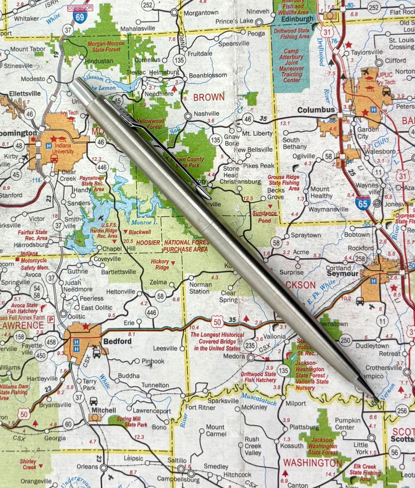 Parker Vintage Stainless Steel Jotter (“flighter”) Pencil , working twist action