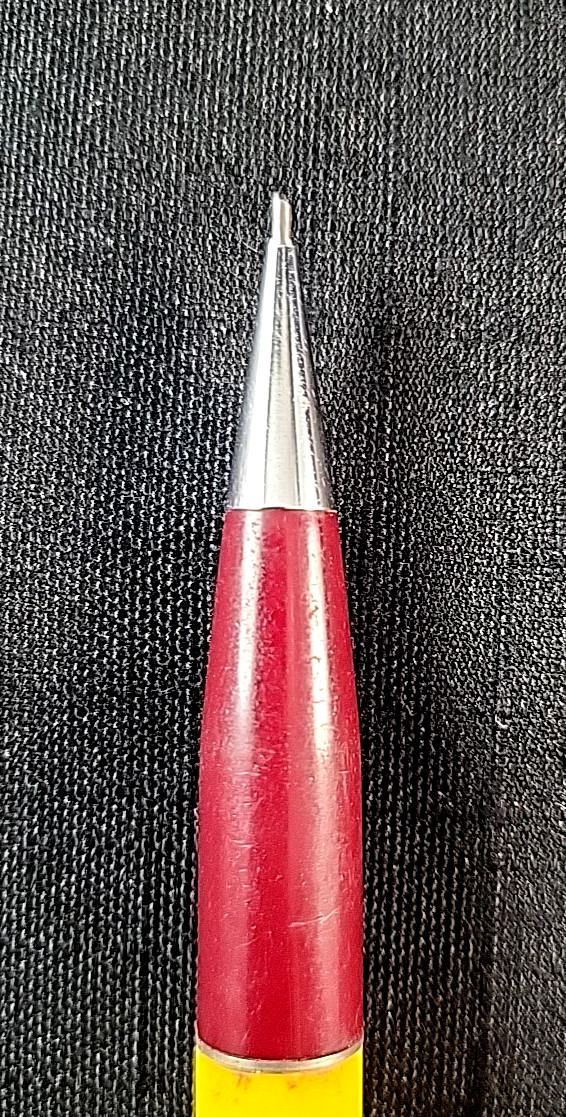 Vintage Kansas Wheat Commission Hutchinson KS Mechanical Pencil W/ Seeds Works