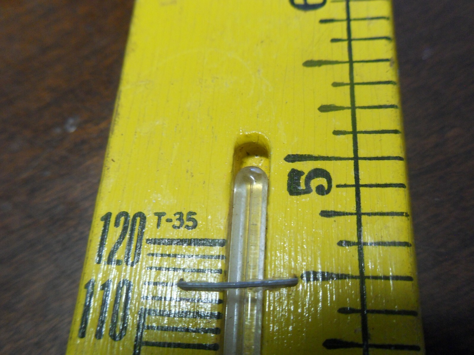 Vintage Sample Thermometer Ruler Advertising The Kemper-Thomas Company Cinn Ohio