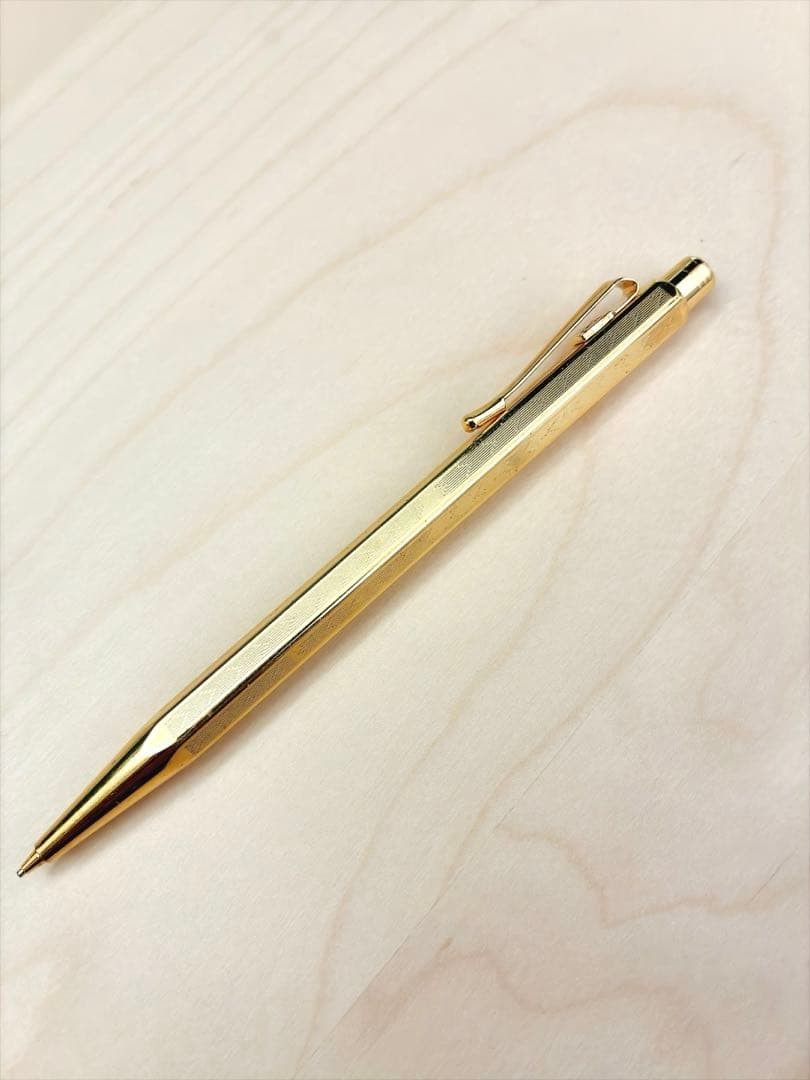 Junk Caran d’Ache Mechanical Pencil Ecridor Chevron Gold