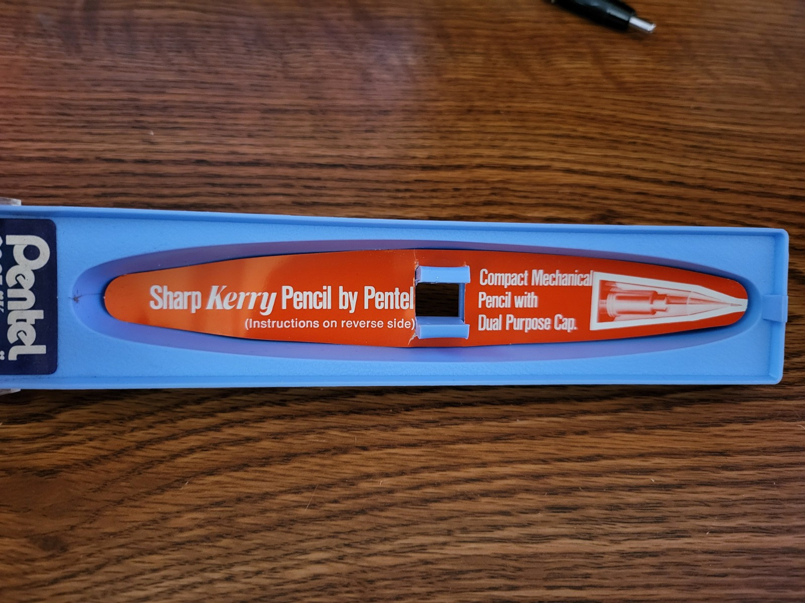 Vintage Pentel Kerry P1035 .5mm Mechanical Drafting Pencil Case / Box Only