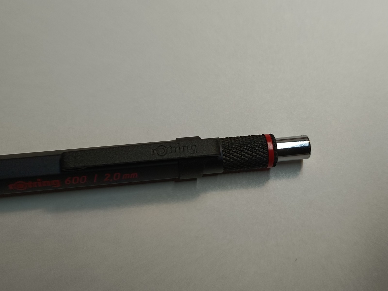 rOtring 600 2.0mm 2mm Black Lead Holder Drafting Pencil with Original Gift Box