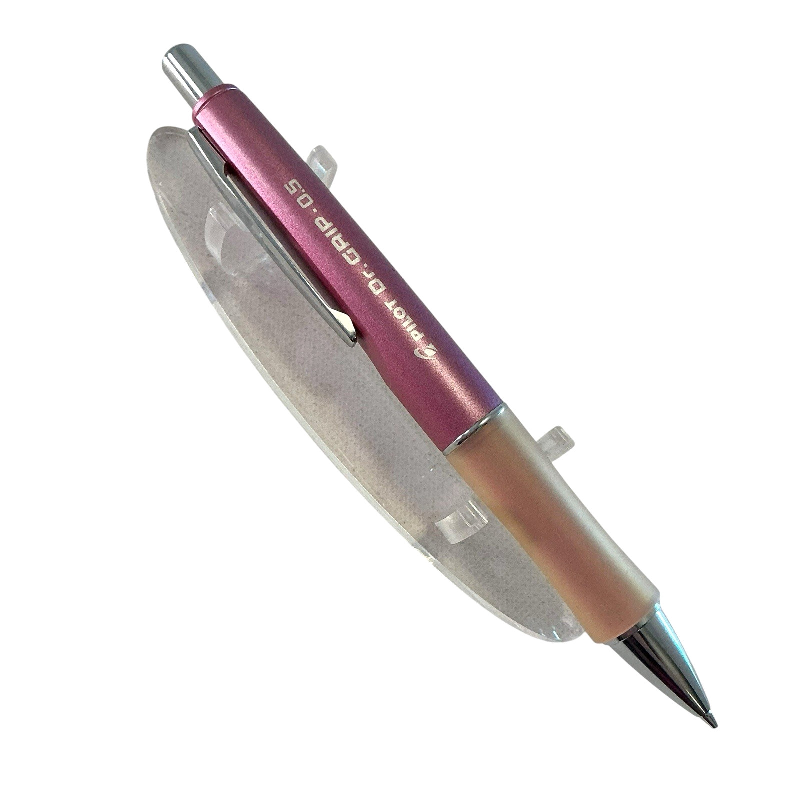 Pilot Dr Grip Mechanical Pencil 0.5 Metallic Pink Barrel VINTAGE