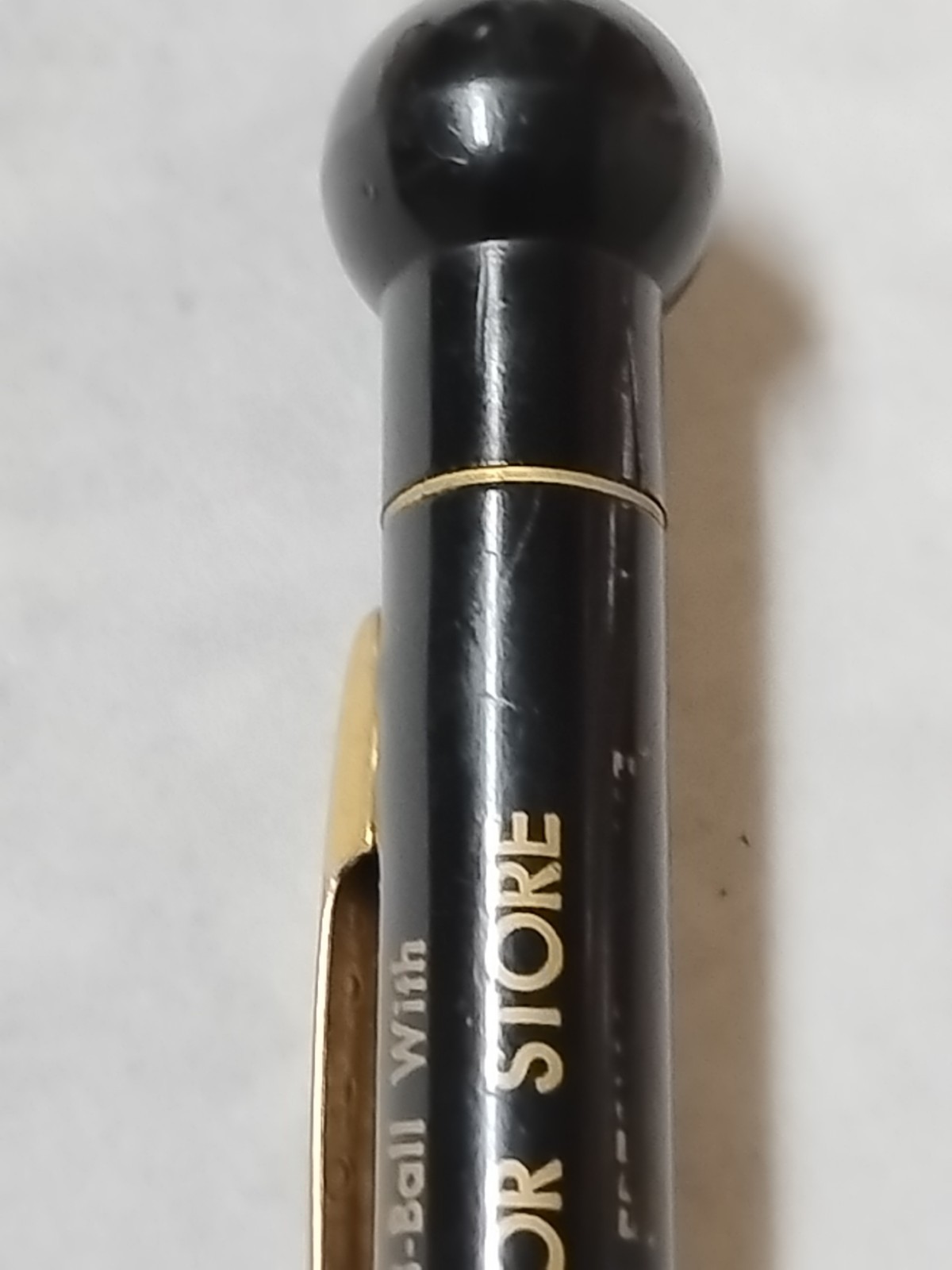 Vintage 1950s Redipoint Advertising pencil”Liquor Store” 8 Ball #D2