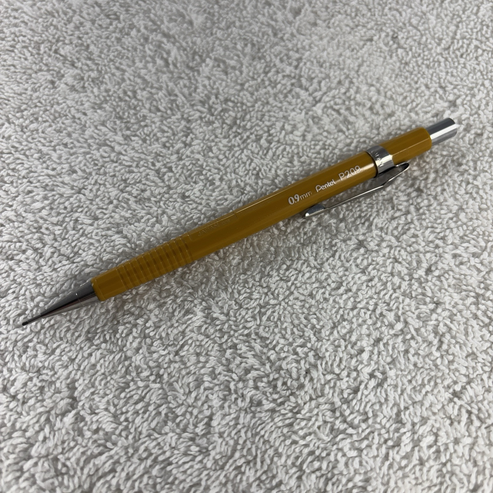 Vintage PENTEL P209 0.9mm Mechanical Pencil w/Lead & Z2-1 Eraser Refills!