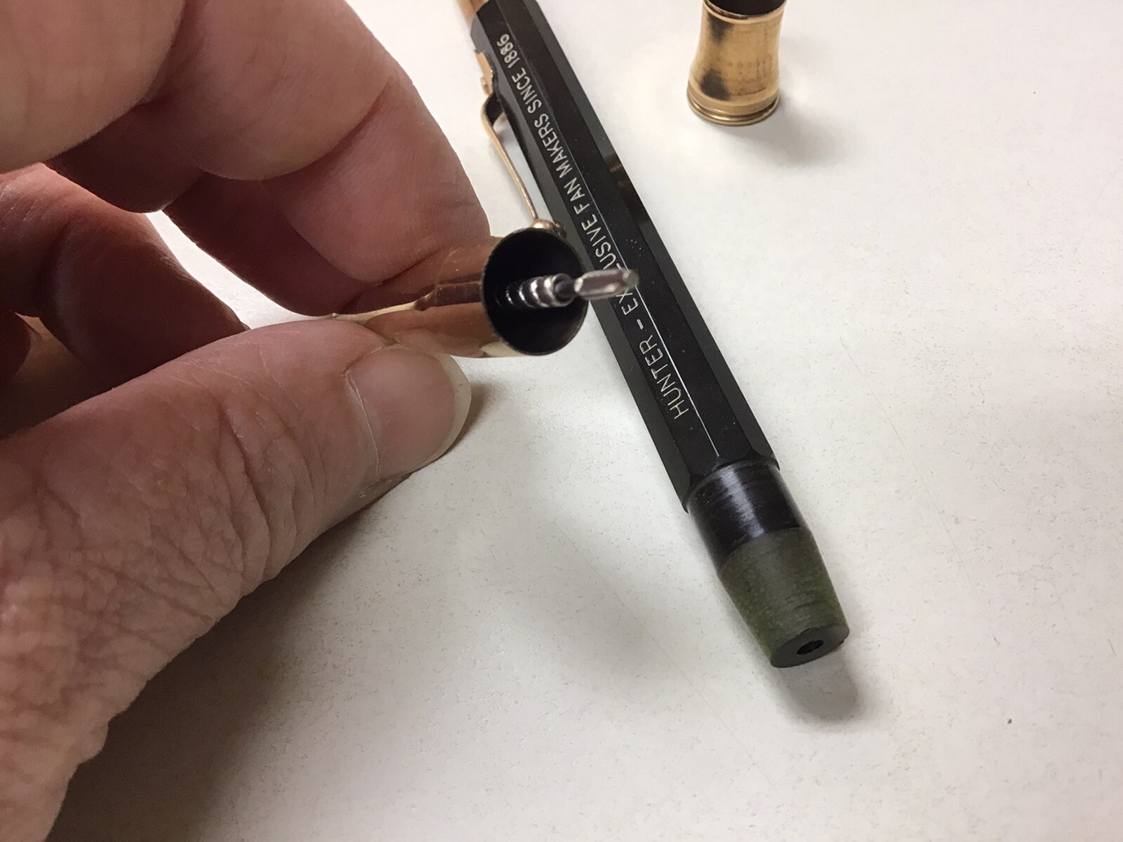 Vintage HUNTER – Exclusive Fan Makers Since 1886 Gold Filled Mechanical Pencil