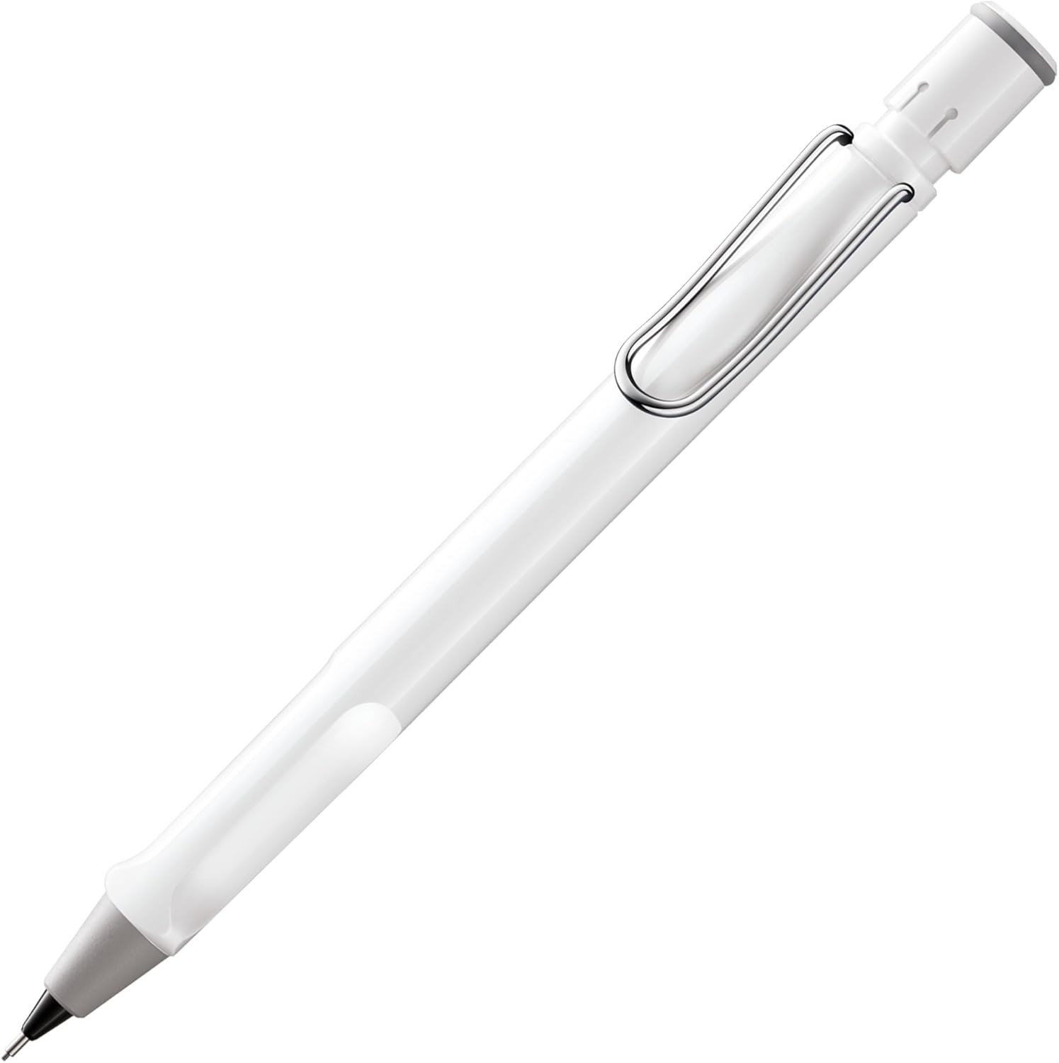 LAMY Safari White Pencil – Ergonomic Grip Mechanical Pencil with Durable AS