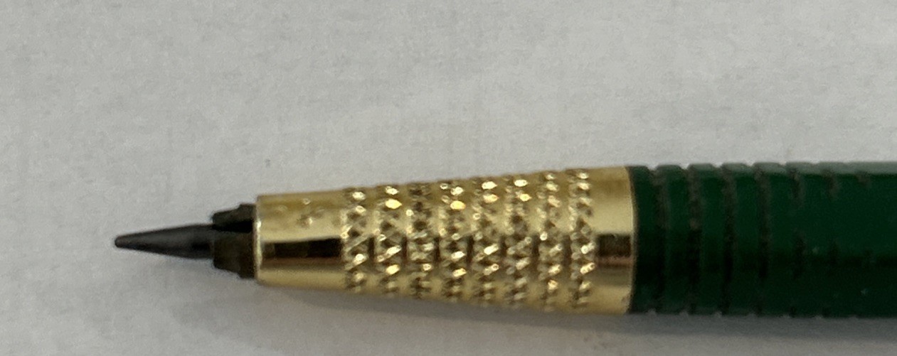 Vtg AW Faber Castell Locktite 9400 Drafting Mechanical Pencil Green 4H