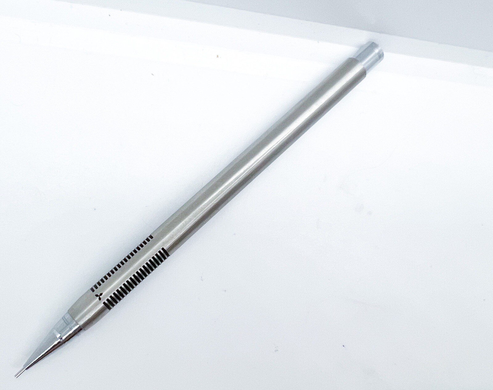 NOS Mitsubishi Super Uni Mechanical Pencil 0.5 0.5mm Etched Initial Version