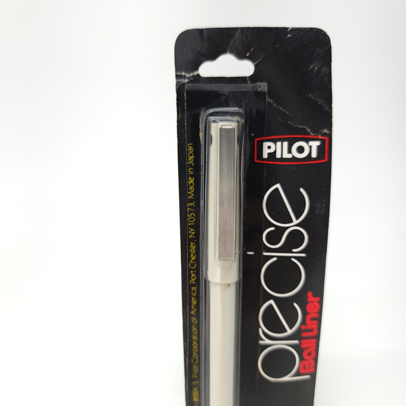 NOS Pilot Precise Black Ball Liner Pen Extra Fine NIP Sealed Japan NEW