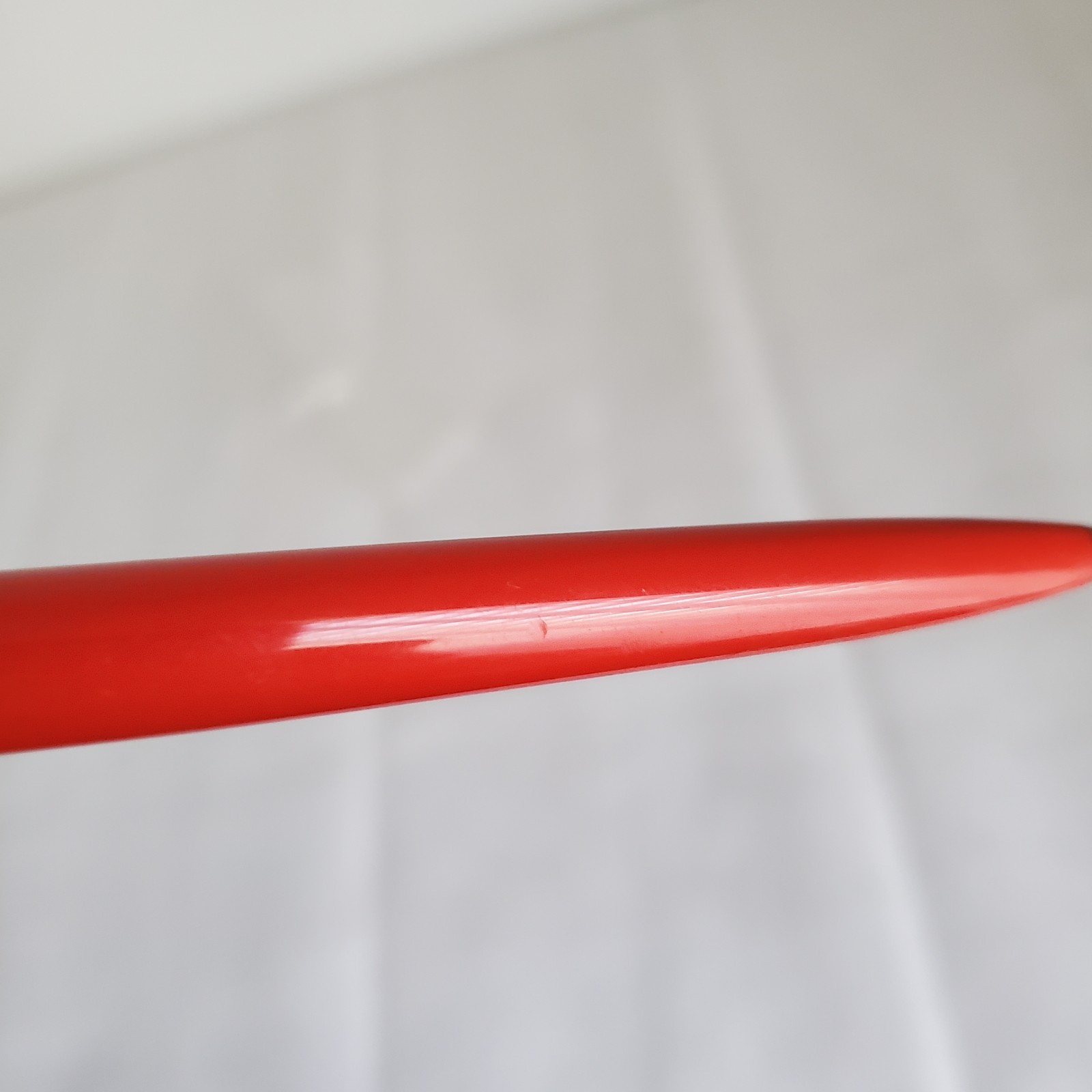 Parker Jotter Red Mechanical Pencil Brass Threads W/ Extra Blue Pen Refill