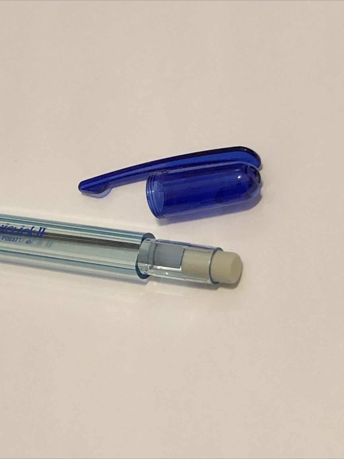 Pentel Techniclick II 0.7mm Side Advance Automatic Pencil Blue PD237T New