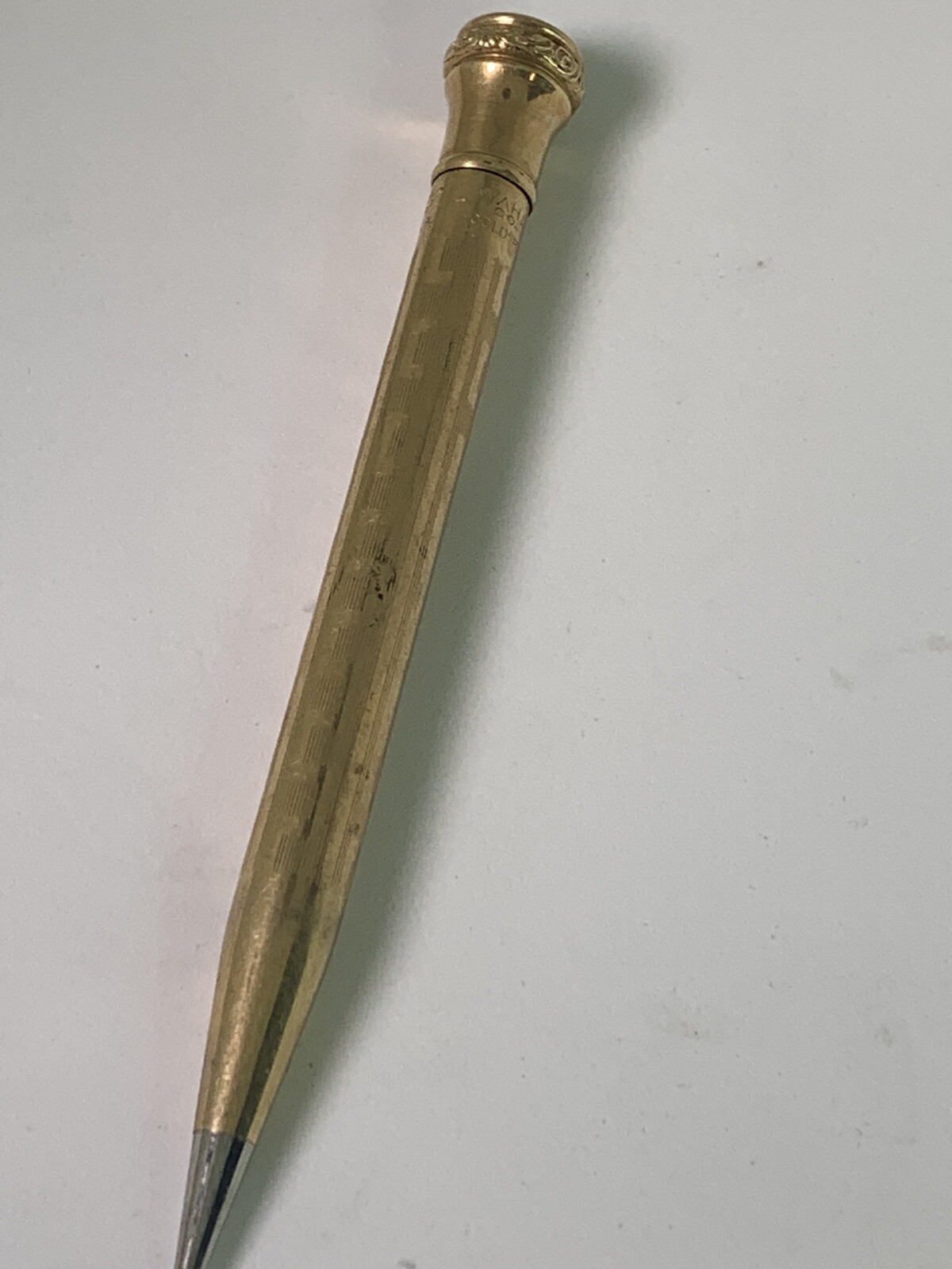 Wahl Eversharp Gold Filled Mechanical Pencil 4 Inch Tested Works Antique
