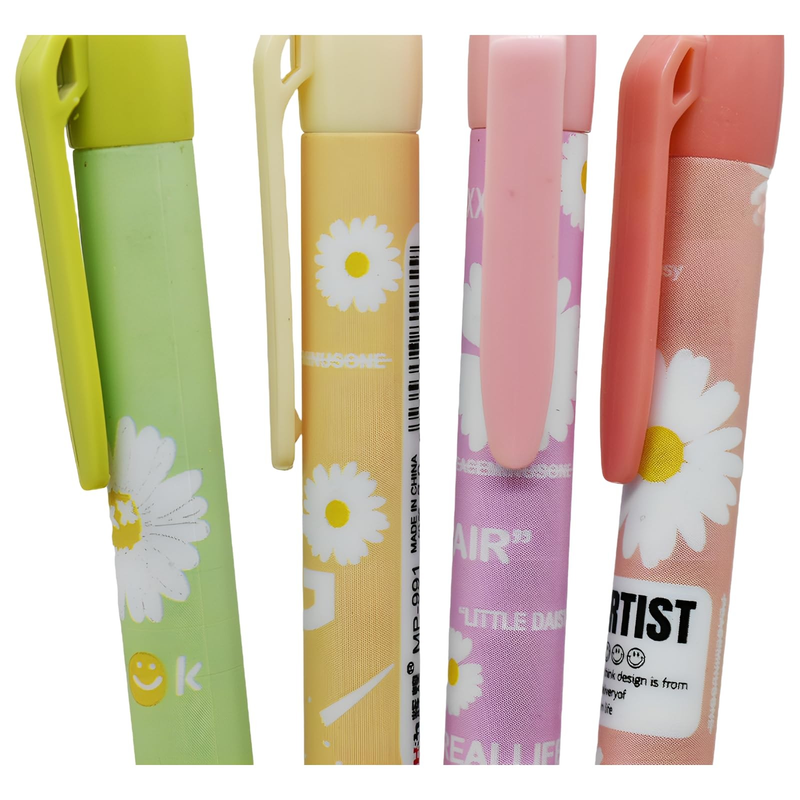 12 Pcs 2.0 mm Mechanical Pencils Thick 2B Pencils Daisy Pencils With 20 pcs R…