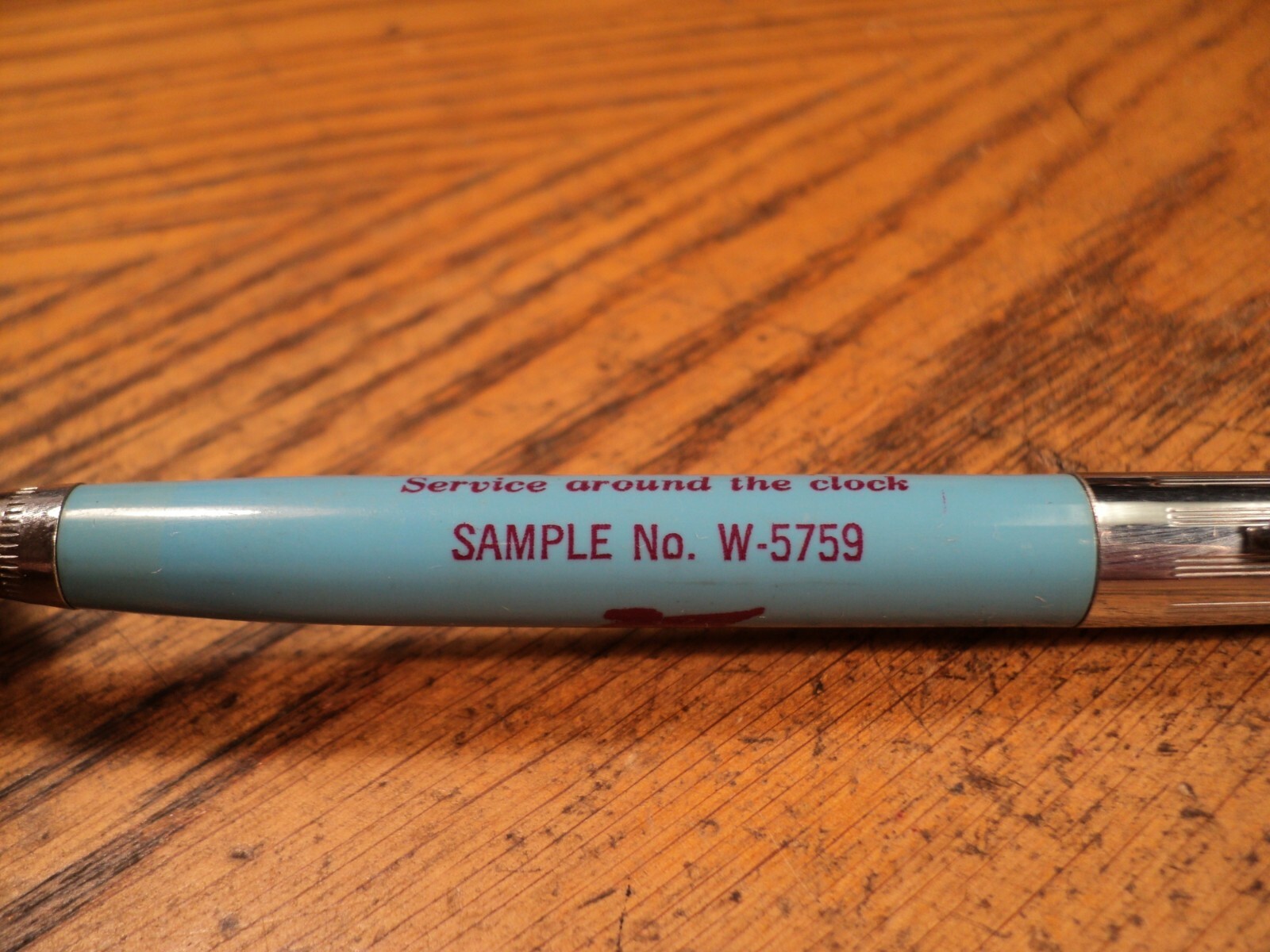 Vintage Vernon Mechanical Pencil Mobile Lane Service Station Whitehall NY
