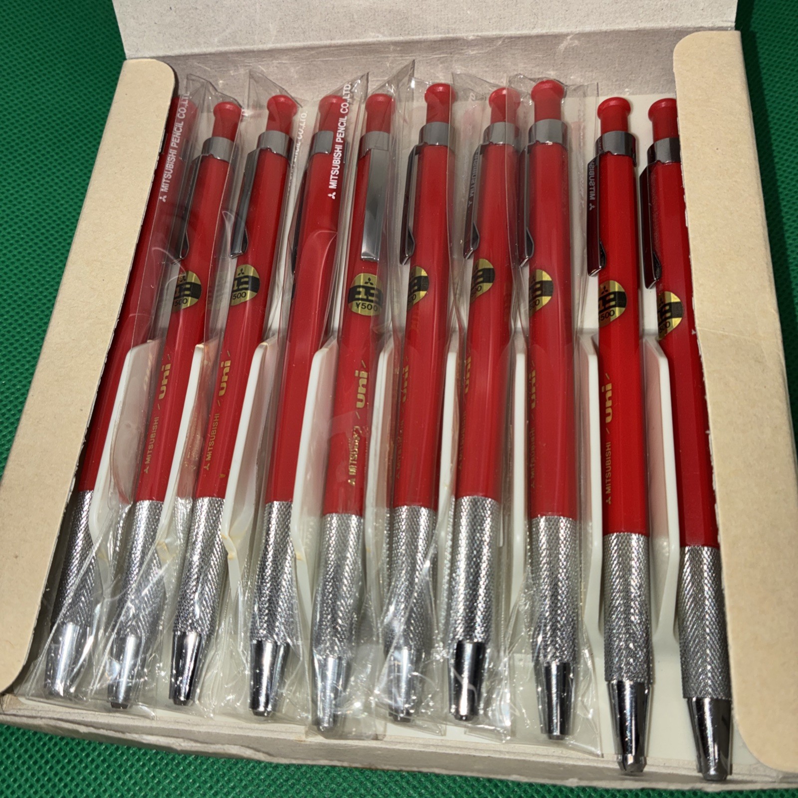 uni Lead Holder Pencil, Holder, 2.0mm, Black Lead MH500 B 10p All!