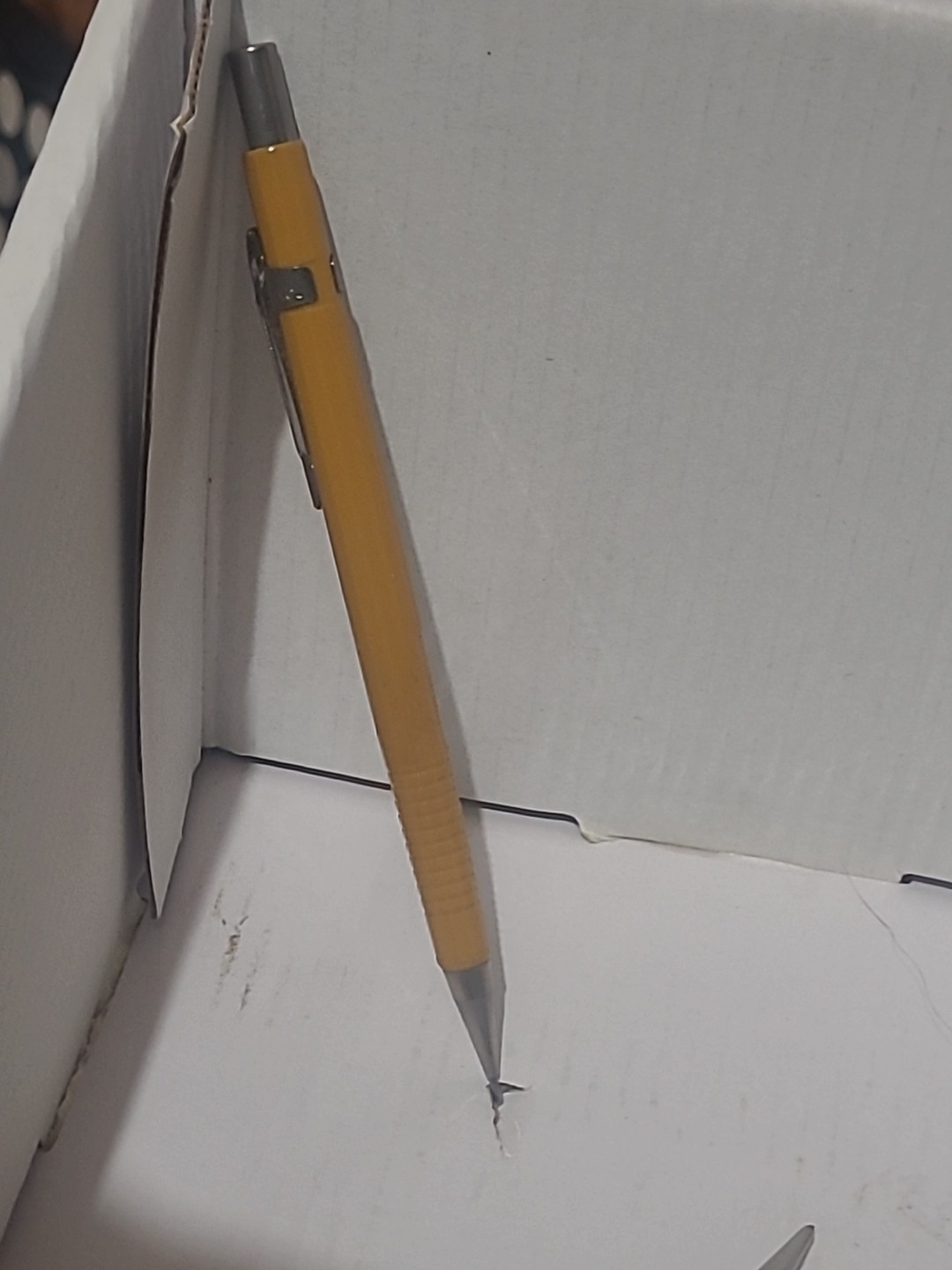 Vintage Pentel Sharp P209 Mechanical Drafting Pencil Yellow 0.9mm Japan